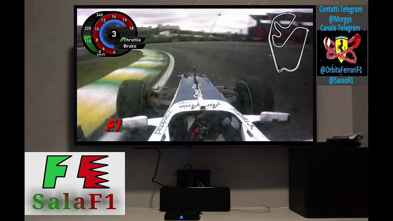 Pole Lap Onboard - F1 2010 Round 18 - GP Brasile (Interlagos) Nico Hulkenberg