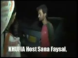 Pakistani anchor Sana Faysal slapping the victim