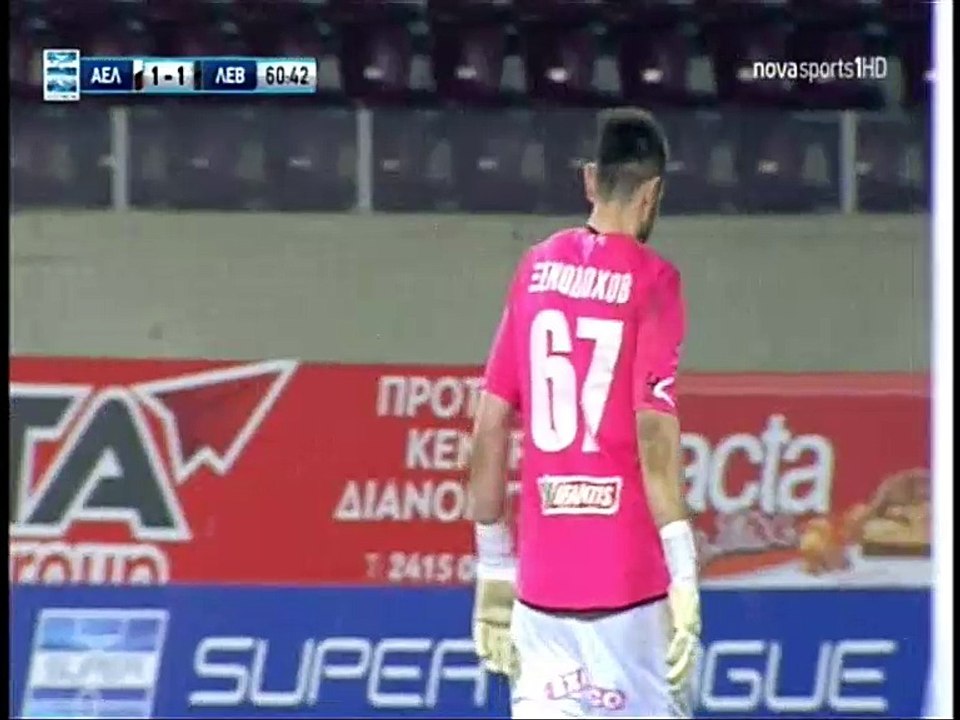 21η ΑΕΛ-Λεβαδειακός 2-1 2016-17 Τα γκολ