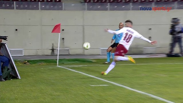 21η ΑΕΛ-Λεβαδειακός 2-1 2016-17 Την πλήρωσε ο φωτογράφος (ο Κώστας Τσομάκος) Novasports