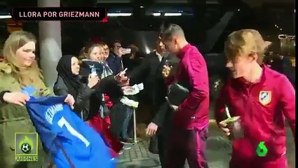 Quand Antoine Griezmann fait pleurer... UNE JEUNE FILLE !