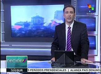 Candidato ecuatoriano dice que sus seguidores seguirán con protestas