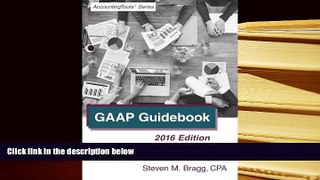 Best Ebook  GAAP Guidebook: 2016 Edition  For Kindle