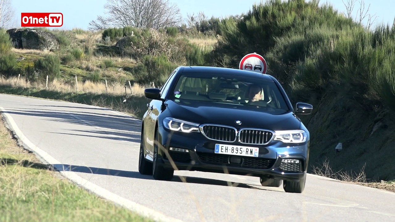 Essai BMW série 5 : elle fait le plein de technos pour un maximum de sécurité