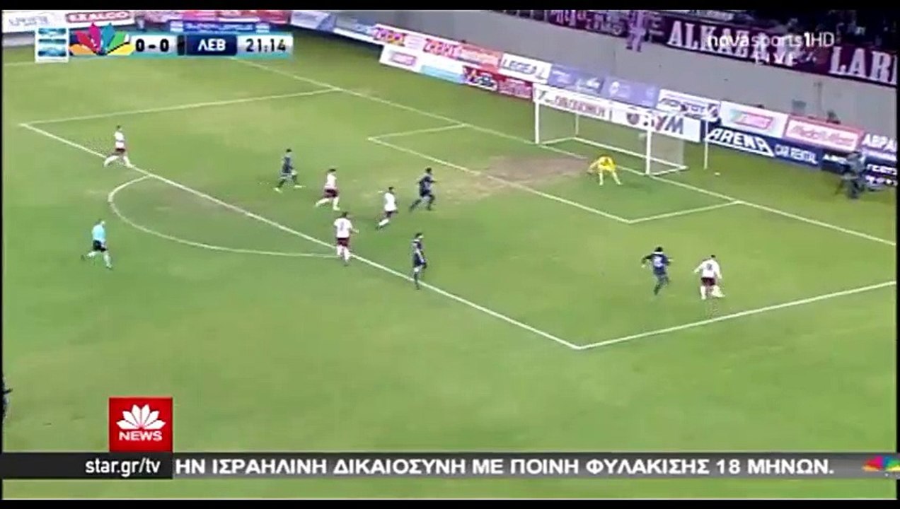 21η ΑΕΛ-Λεβαδειακός 2-1 2016-17 Star