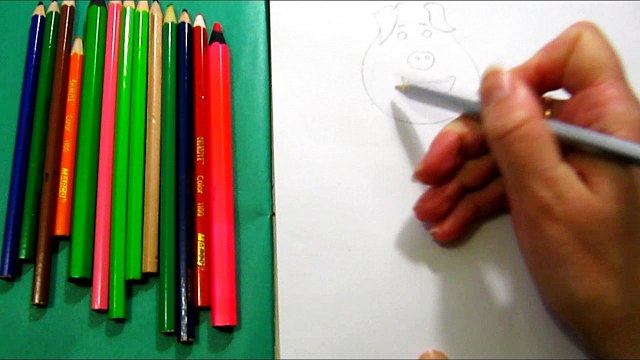 Как быстро нарисовать свинку из мультфильма Зверопой для детей