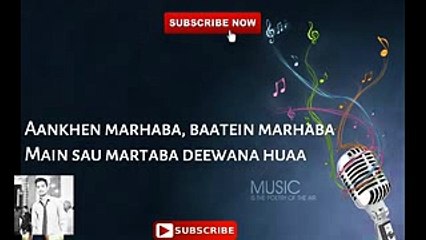 Zaalima - Raees - Arijit Singh - Karaoke Lyrical - 2017