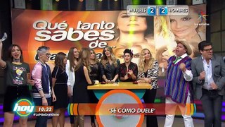 QUE TANTO SABES DE MONICA NARANJO,MARTA SANCHEZ ,DULCE Y KARINA ( Programa Hoy ) 22/02/2017