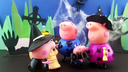 Halloween Peppa Pig dressing up to witch. New episodes 2016.