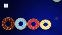The Finger Family Doughnuts Family Nursery Rhyme | Donuts Finger Family Songs 3D