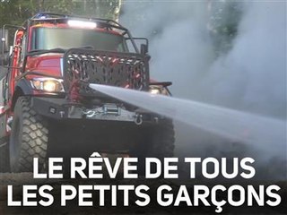 Voici le camion de pompiers digne de Transformers