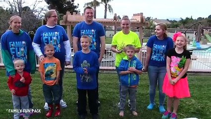Family Fun Pack Aunt & Uncle Gender Reveal - Super Messy & Gross!!