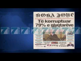 TITUJT KRYESORE TE GAZETAVE SHQIPTARE E ENJTE 24 NENTOR 2016 - News, Lajme - Kanali 7