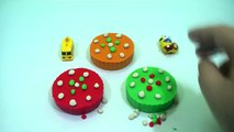 PLAY DOH KINDER COOKIE!!!- coches de juguetes de kinder huevos sorpresa de peppa pig español vs secuaces