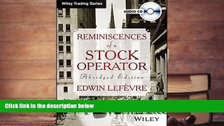 Best Ebook  Reminiscences of a Stock Operator  For Kindle