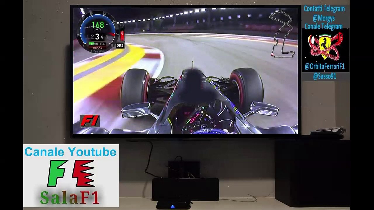 Onboard - F1 2011 Round 14 - GP Singapore Jenson Button