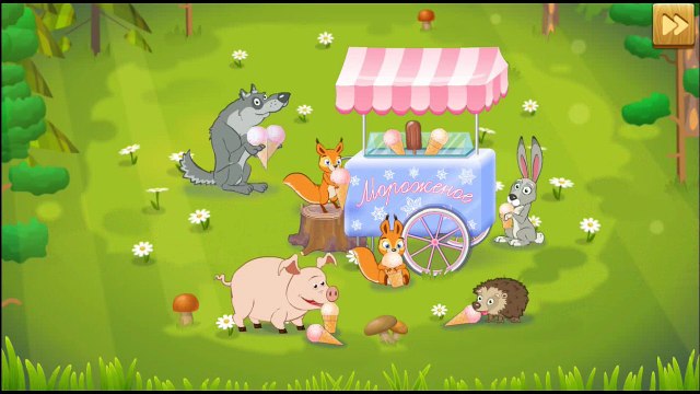 Игры Маша и медведь. Игра Миссия мороженое. Игра для детей. Masha and the bear.