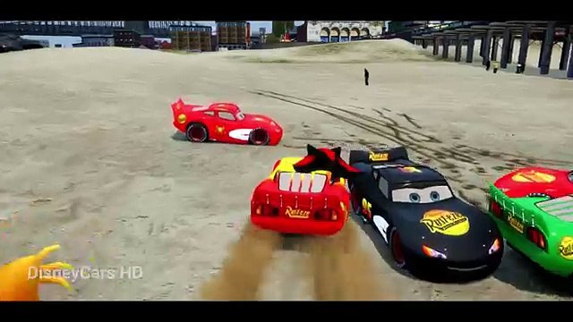 Spiderman vs Sonic the Hedgehog - Disney Cars Pixar Lightning McQueen Cartoon (Nursery Rhymes Songs)