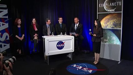 NASA and TRAPPIST star with seven planets