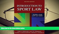 PDF [FREE] DOWNLOAD  Introduction to Sport Law With Case Studies in Sport Law 2nd Edition BOOK