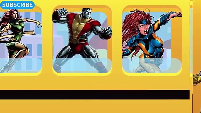 xmen cartoon funko wheels on the bus sog wolverine magneto cyclops professor x