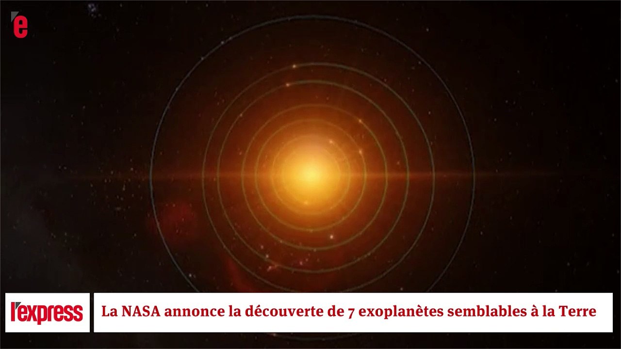 La Nasa annonce la découverte inédite de 7 exoplanètes de la taille de la Terre
