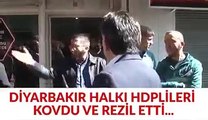 Diyarbakırlılar Hdp Millet Vekillerini rezil ettiler