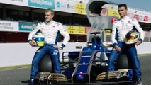 Sauber als erstes F1 Team der Saison auf der Rennstrecke