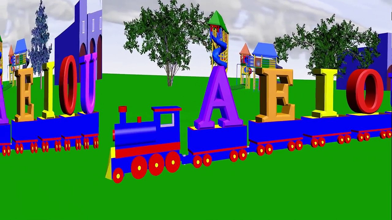 las vocales canción infantil - a e i o u - Las vocales en español para niños - Sílabas