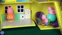 Peppa Pig House Deluxe Playhouse Playset Muddy Puddle Daddy Mummy Pig Nickelodeon La Casa