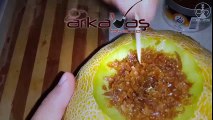 Sadece kavun kullanarak nargile yapma / hookah with only melon | www.arkadastobacco.com