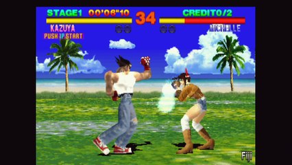 Tekken - Kazuya, No Continues, Heihachi, Credits