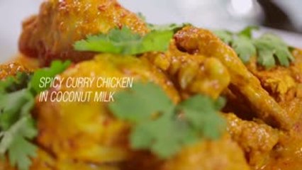 Spicy Curry Chicken In Coconut Milk