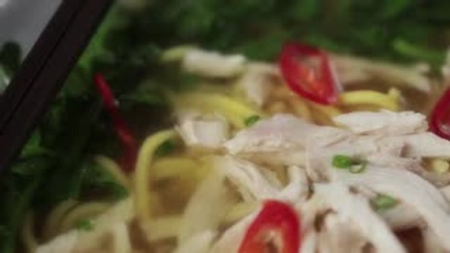 Chicken Broth Noodles