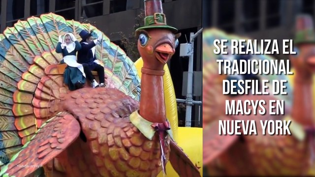 Así se celebra el día de Acción de Gracias en Estados Unidos