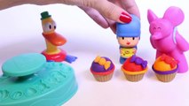 Pocoyo Christmas Play Doh Set Play-Doh Candy Jar Pocoyó en Navidad Pato Elly Покојо Lets