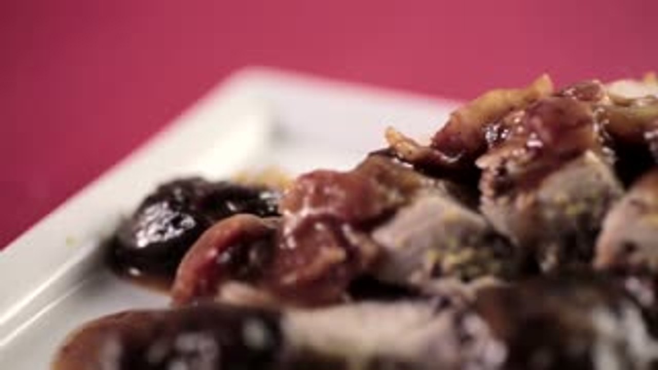 Roasted Pork Tenderloin With Prune Sauce