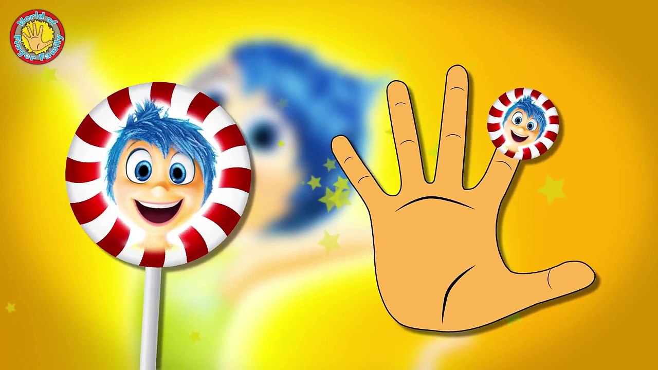 Inside Out Lollipop Finger Family | Cartoons for kids | Nursery Finger Family Rhymes Colle