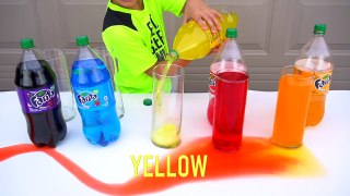 LEARN COLORS WITH FANTA SODA POP FOR CHILDREN TODDLERS BABIES MAKES GIANT MESS BAD BABY-ReHGdqGfzrs