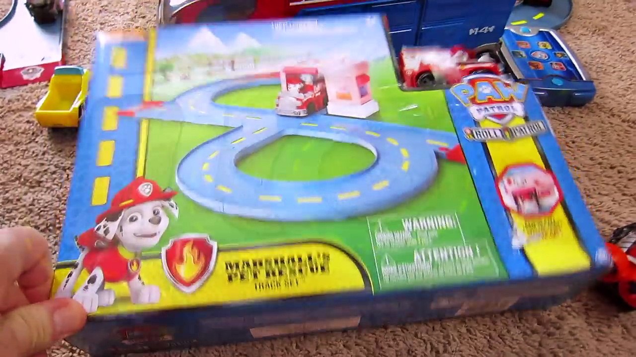 PAW PATROL ROLL PATROL MARSHALL SAVES THE KITTY IN ADVENTURE BAY FULL COLLECTION PLAYSETS-knRIoQ9Ab5k