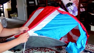 Ikea Cirkustalt Tent Assemble & How To Fold Up And Store Away Once Finished-rcfEYIHmlec
