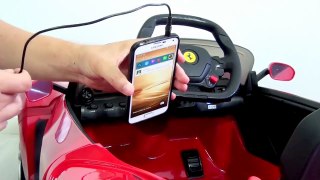 Laferrari Ferrari Ride On Car RC - How To Connect To MP3 Radio AUX-Y1kZufEvyHQ