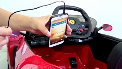 Laferrari Ferrari Ride On Car RC - How To Connect To MP3 Radio AUX-Y1kZufEvyHQ