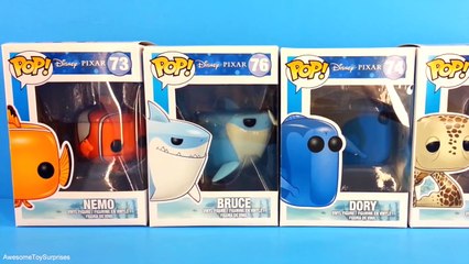 Finding Nemo Funko Pop Finding Dory Funko Pop with Nemo, Dory, Bruce and Crush | TUYC Toys