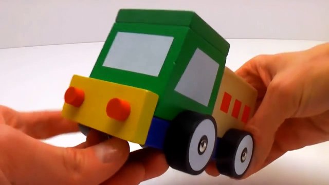 Learning Street Vehicles Names and Sounds With Lego City Wooden Toys Police Car Fire Truck DaNoCggLMg