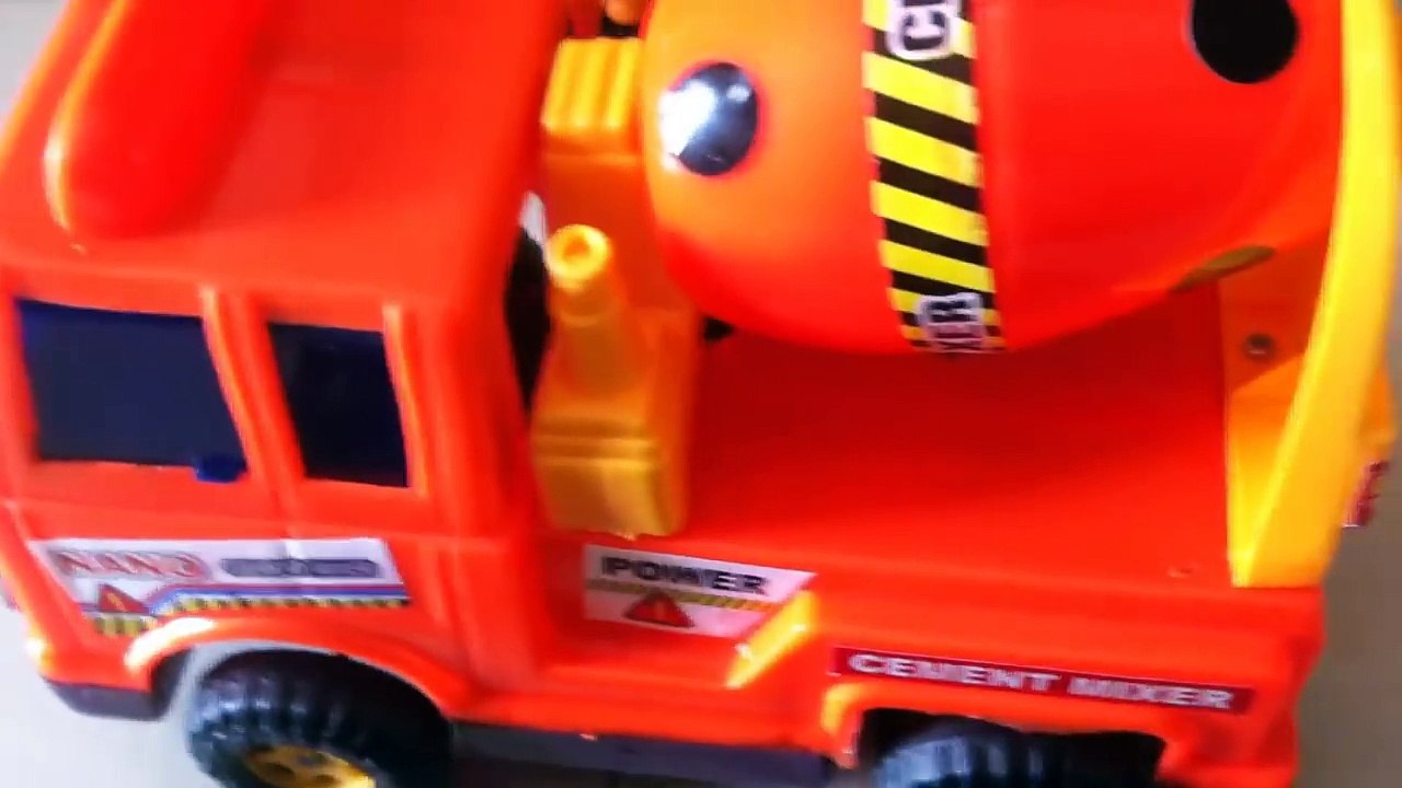 Trucks For Children, Construction Toys Garbage and Trash Trucks At Work