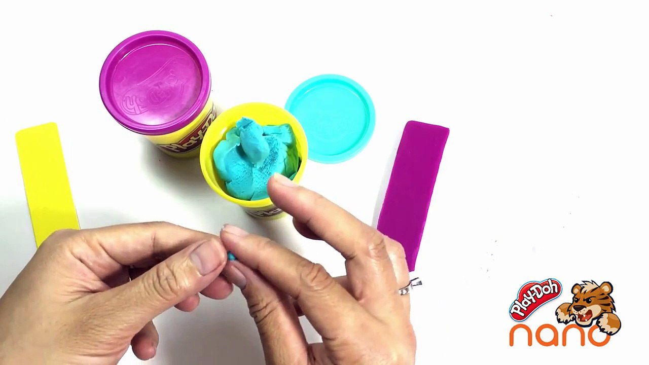 How To Make Colors Play Doh Pokemon GO Mini ball Creative For Kids