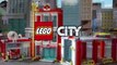 Lego City 2016 Estación de Bomberos 60110 y el Fuego de la Unidad de Respuesta 60108 y Fuego Barco 60109 TV Juguetes