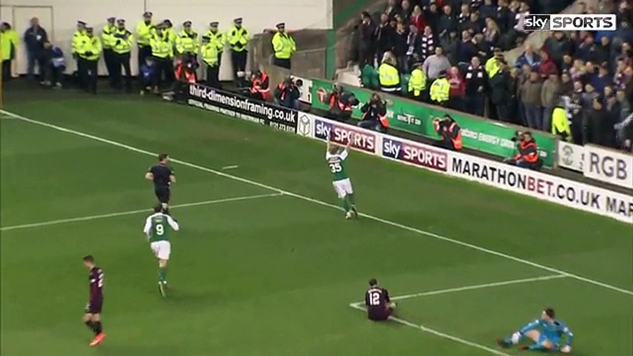 Hibernian vs Hearts 3-1 All Goals & Highlights HD 22.02.2017
