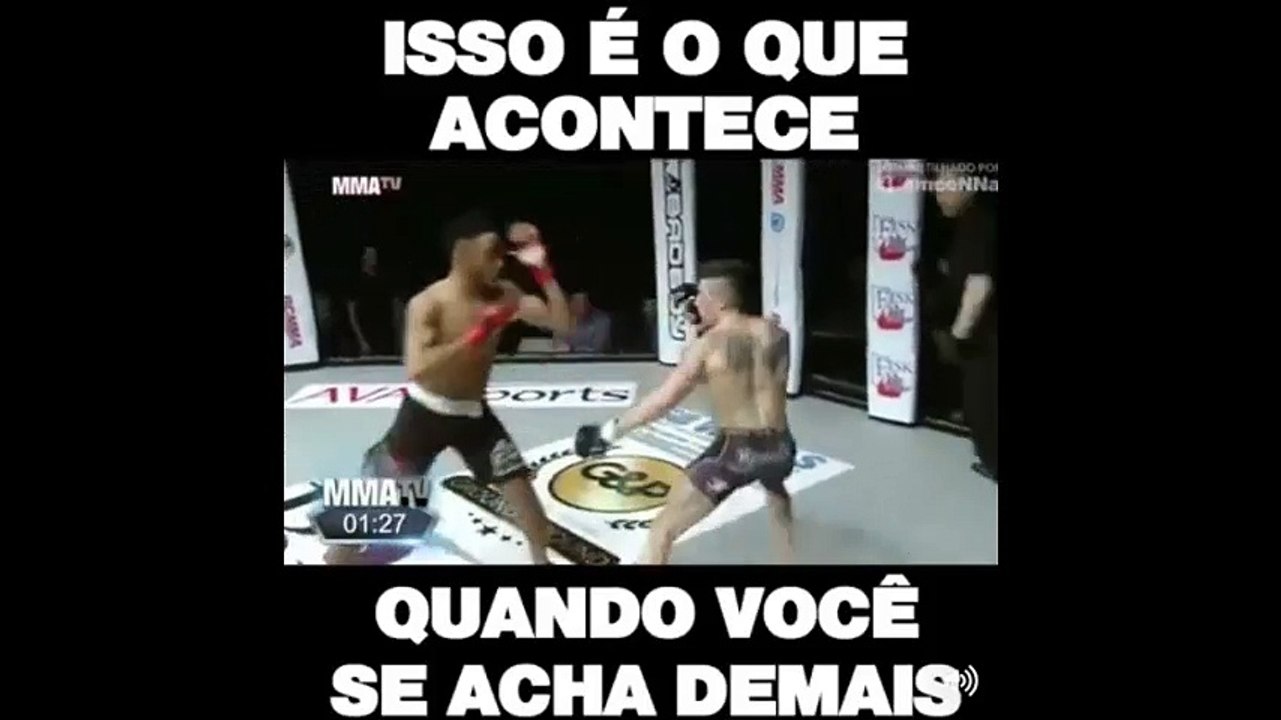 Lutador de MMA é Nocauteado após Brincadeira